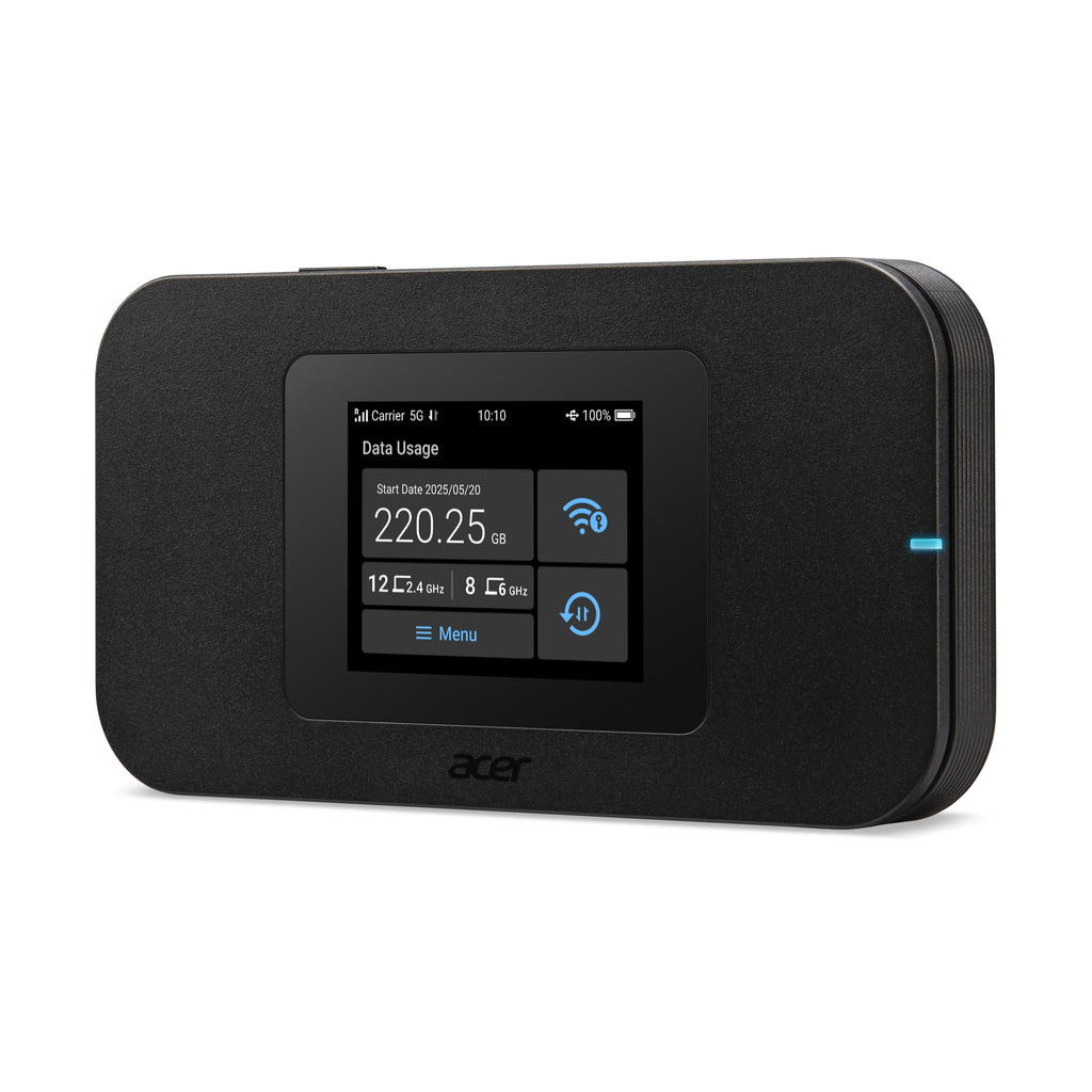Acer Connect Enduro M4D routeur sans fil Bi-bande (2,4 GHz / 5 GHz) 5G Noir