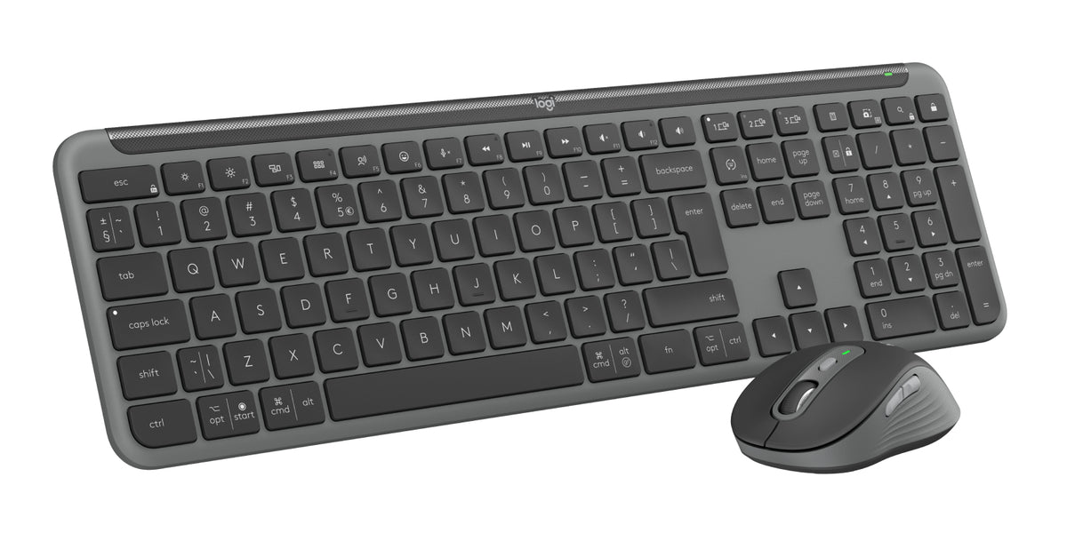 Logitech Signature Slim Combo MK950 for Business - Ensemble Clavier et Souris Sans Fil, US International