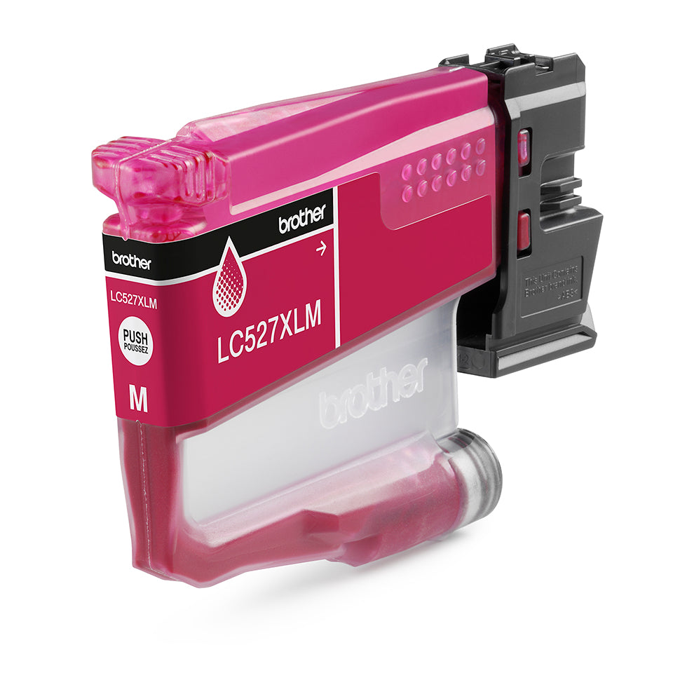 Brother Cartouche d'encre haute capacité LC527XLM d'origine - Magenta