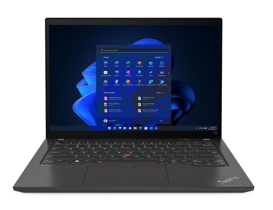 T1A Lenovo ThinkPad T14 G3 Refurbished Intel® Core™ i5 i5-1245U Ordinateur portable 35,6 cm (14") 16 Go DDR4-SDRAM 512 Go SSD Windows 11 Pro Noir