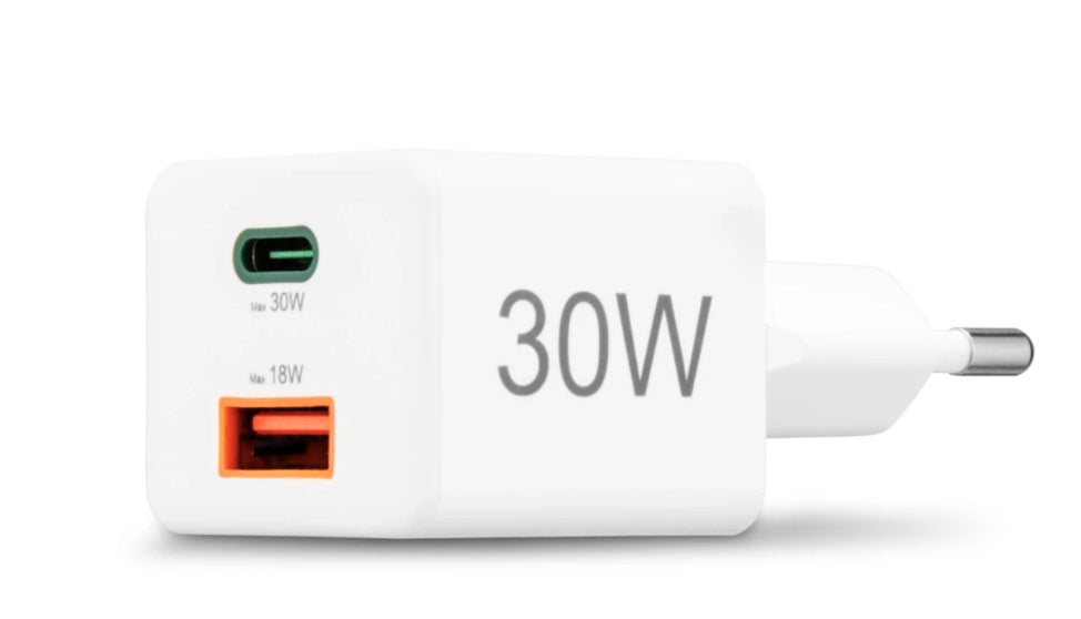 Hama 00201992 chargeur d'appareils mobiles Smartphone Blanc Secteur Charge rapide Intérieure, Extérieure