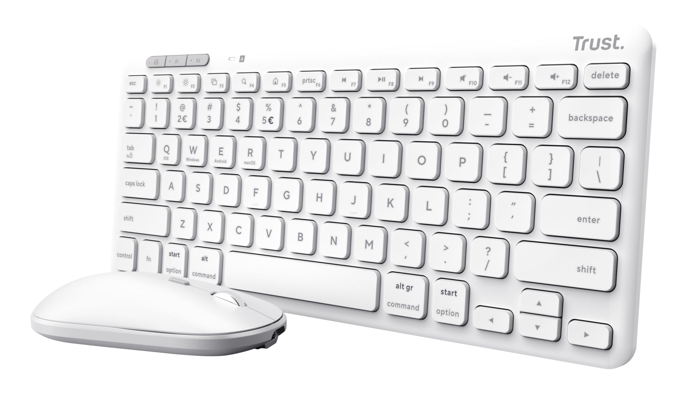 Trust Lyra Clavier et souris sans fil multi-appareils
