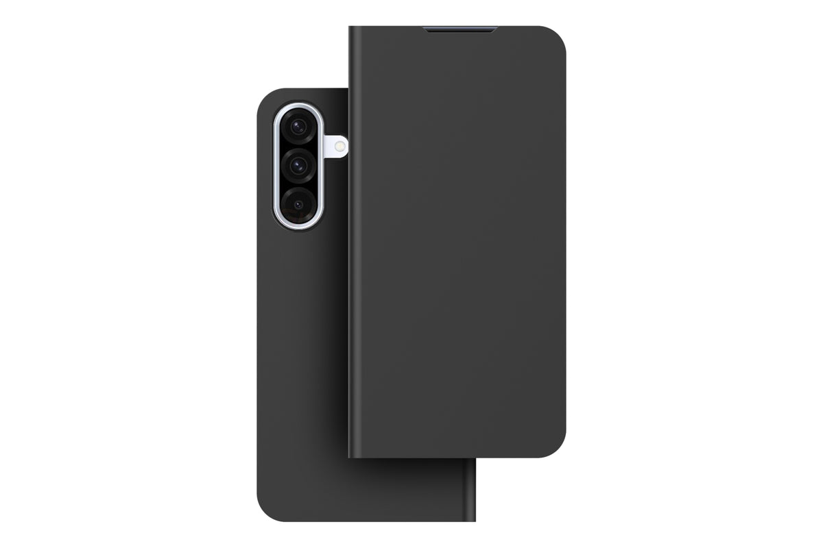 Étui Flip Wallet pour Samsung Galaxy A56 5G, Porte-Carte Folio, Noir