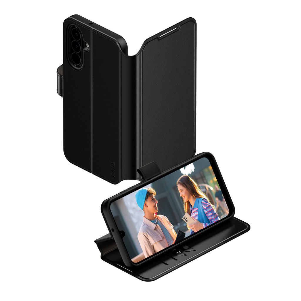 PanzerGlass CARE™ by ® Wallet Case w. Kickstand Samsung Galaxy M17 5G | A17 | A17 5G coque de protection pour téléphones