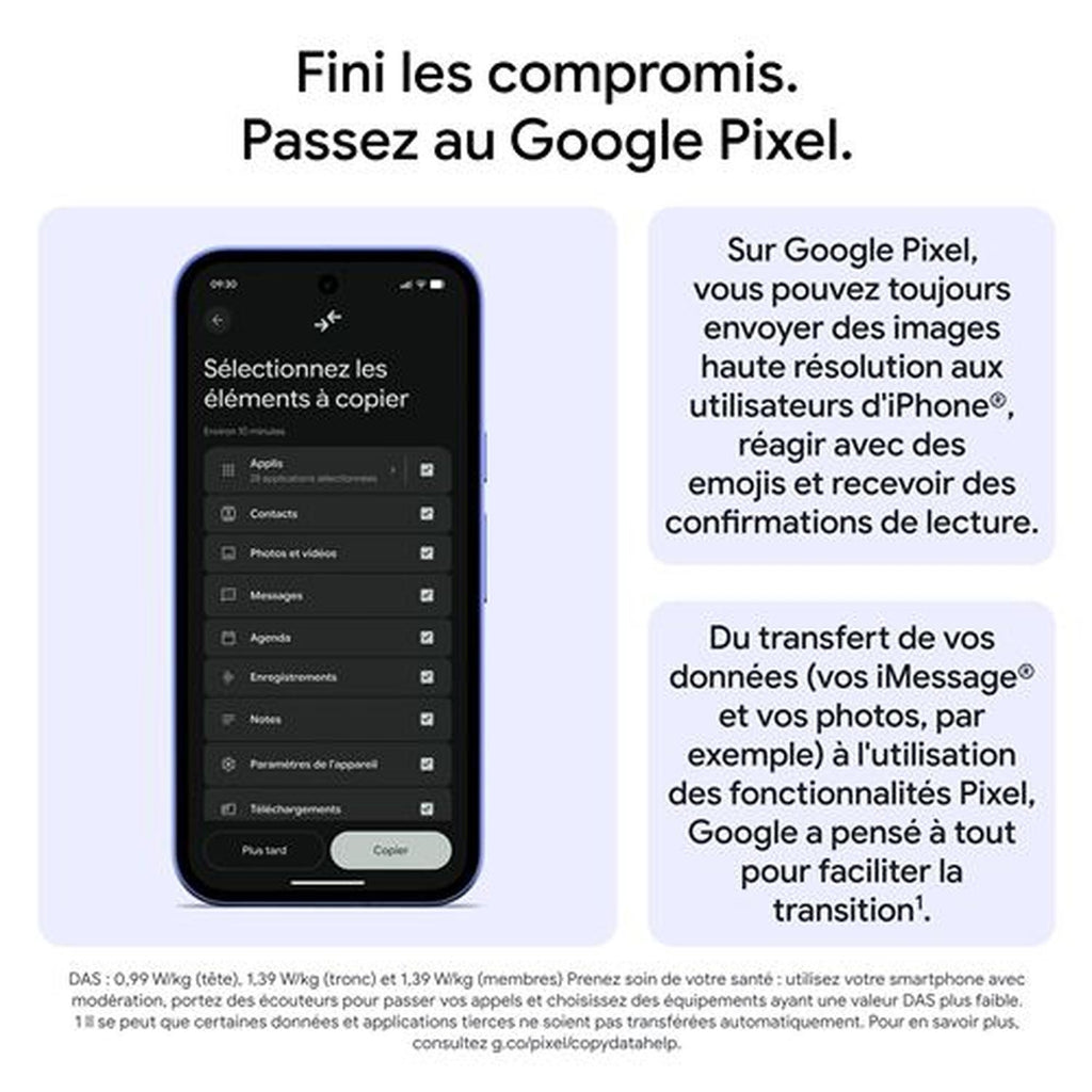 Google Smartphone Pixel 10a 128 Go Noir Volcanique