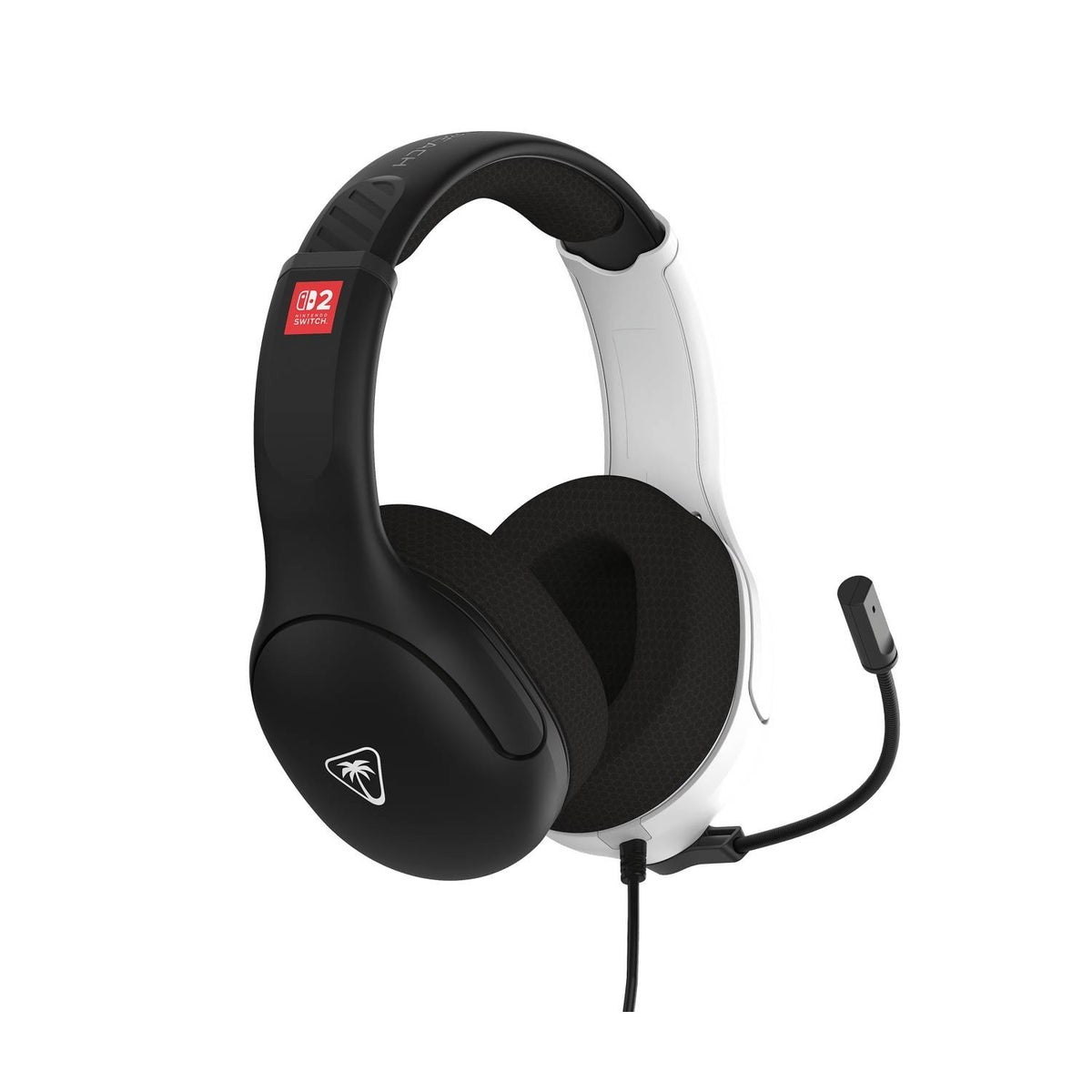 Turtle Beach Casque filaire Airlite Fit blanc et noir pour Switch 2