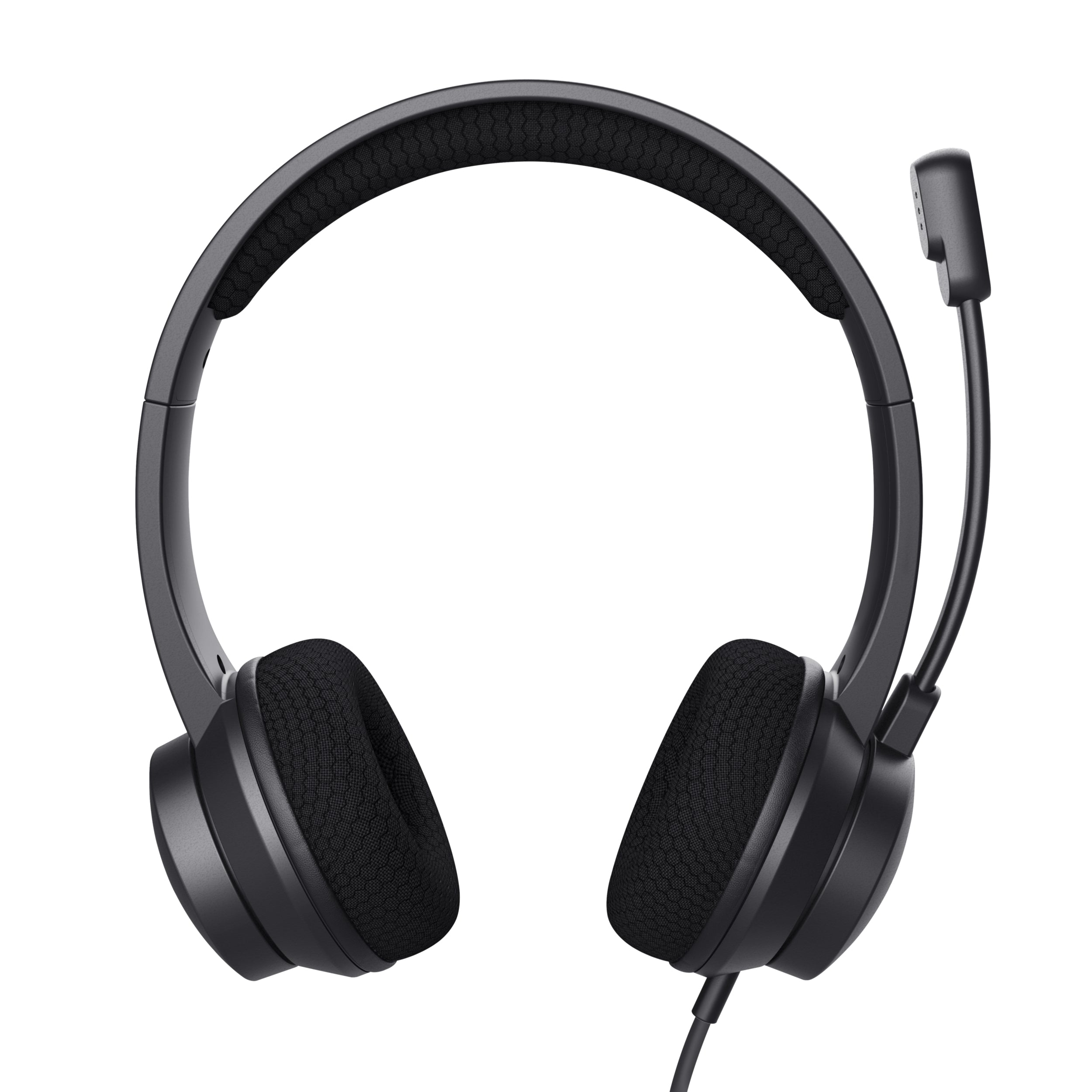 Trust HS-260 Casque Avec fil Minerve Bureau/Centre d'appels USB Type-A Noir