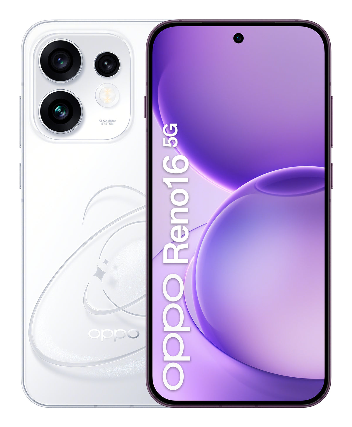 OPPO Reno16 5G 16,1 cm (6.32") Double SIM Android 16.0 USB Type-C 8 Go 512 Go 6000 mAh Blanc