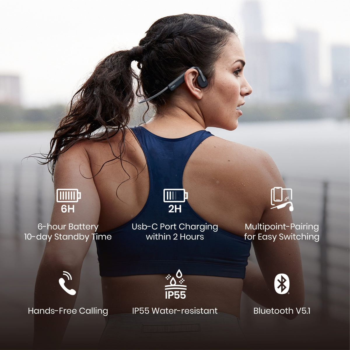 Shokz Casque sans fil OpenMove