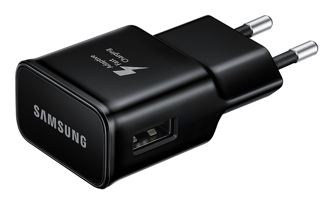 Samsung Samsung EP-TA20 Universel Noir Secteur Charge rapide Intérieure, Extérieure