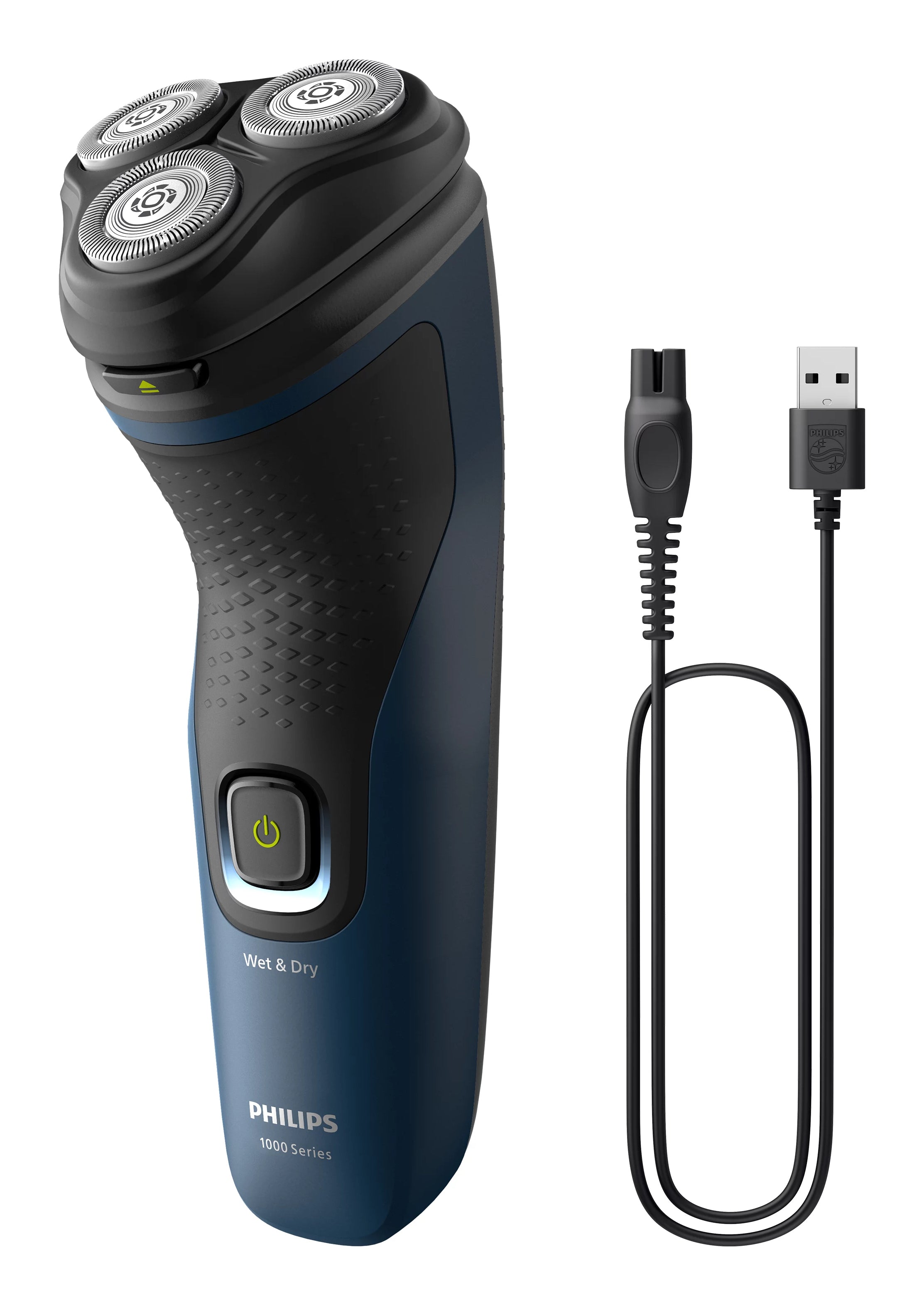 Philips S1151/00 rasoir pour homme Rasoir rotatif Noir, Bleu