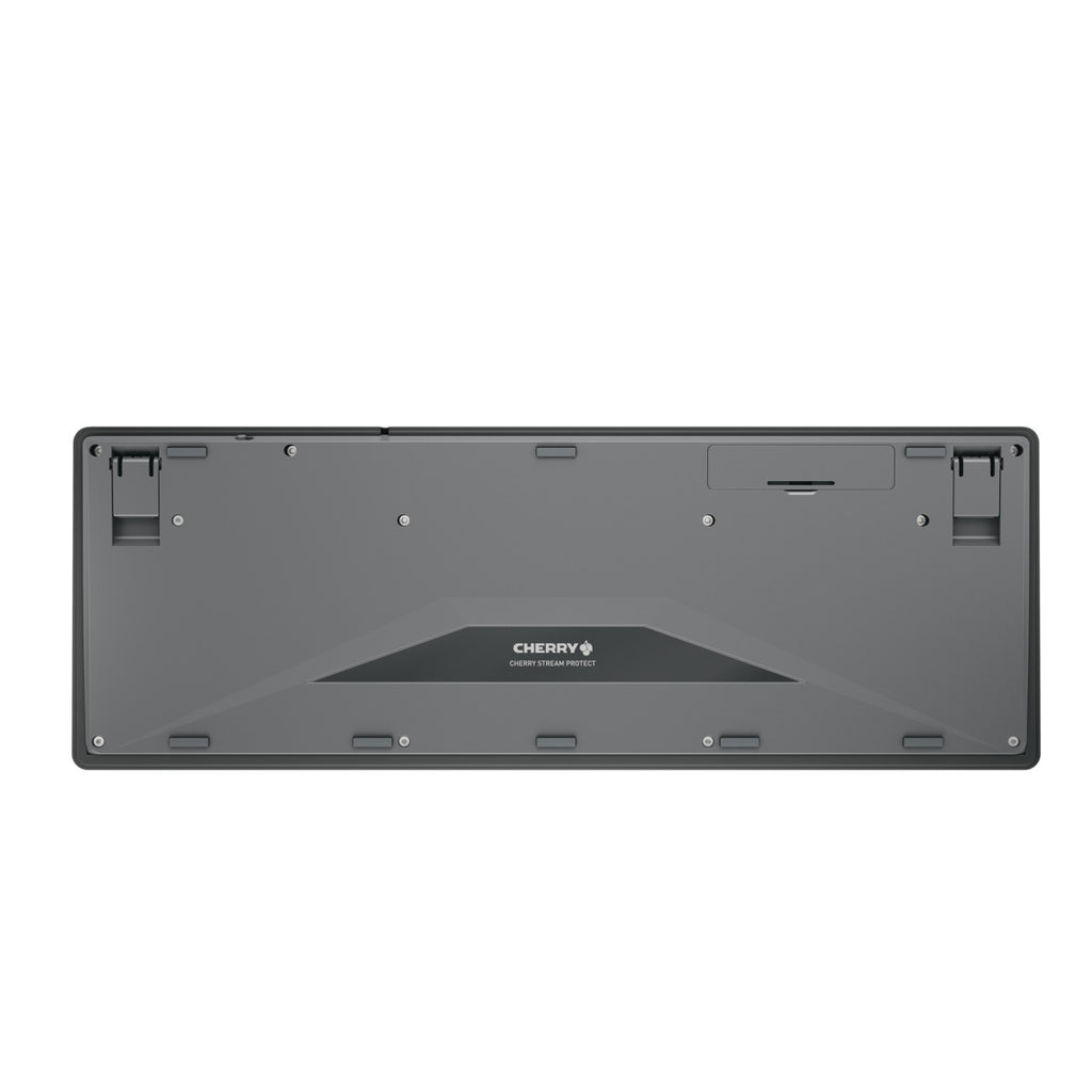Contour Design Stream Clavier Universel Sans Fil et USB, QWERTZ Allemand, Noir