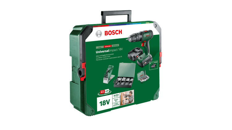 Bosch Bosch Universal Impact 18V 1450 tr/min Sans clé 1,3 kg Vert