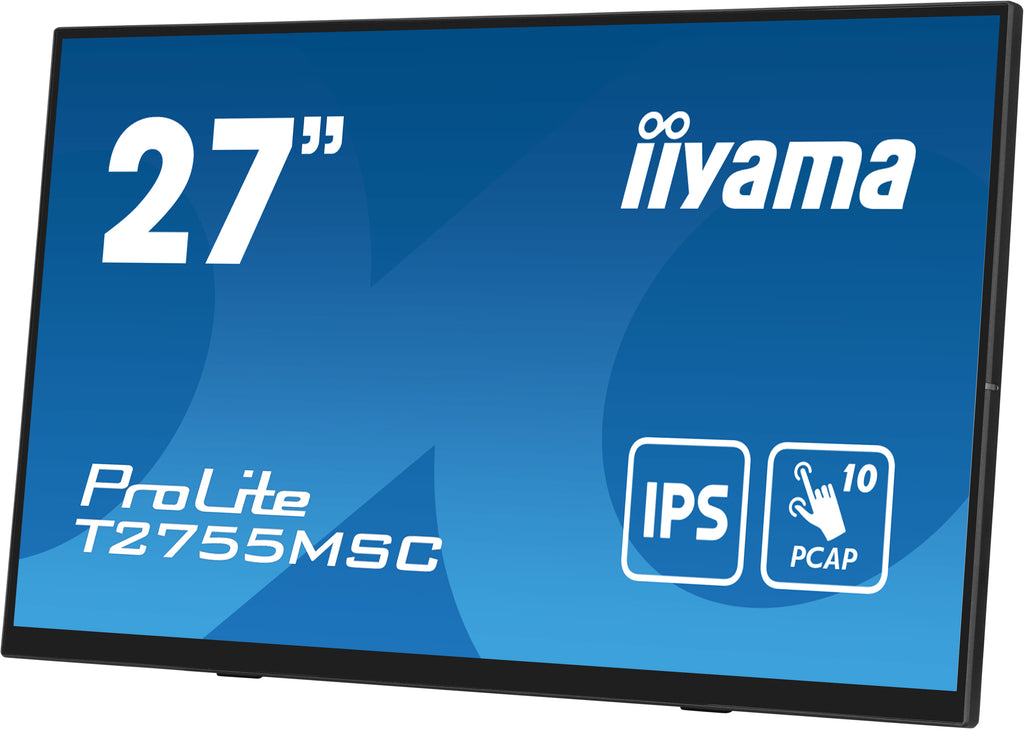 iiyama ProLite T2755MSC-B1 Écran Tactile 27" Full HD LED Noir