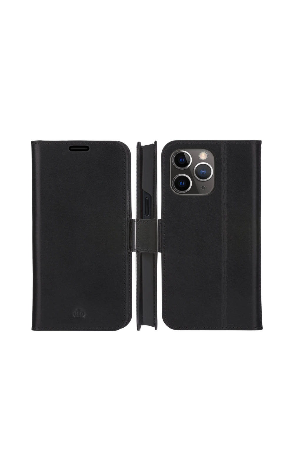 dbramante1928 Copenhagen Slim Coque de Protection avec Portefeuille pour Téléphones 6.7" (17 cm), Noir