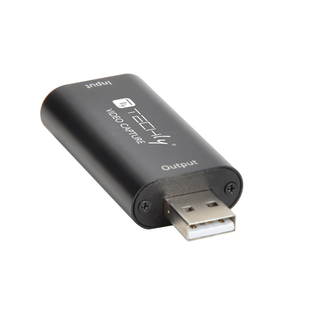Techly I-USB-VIDEO-1080TY convertisseur de signal vidéo 1920 x 1080 pixels