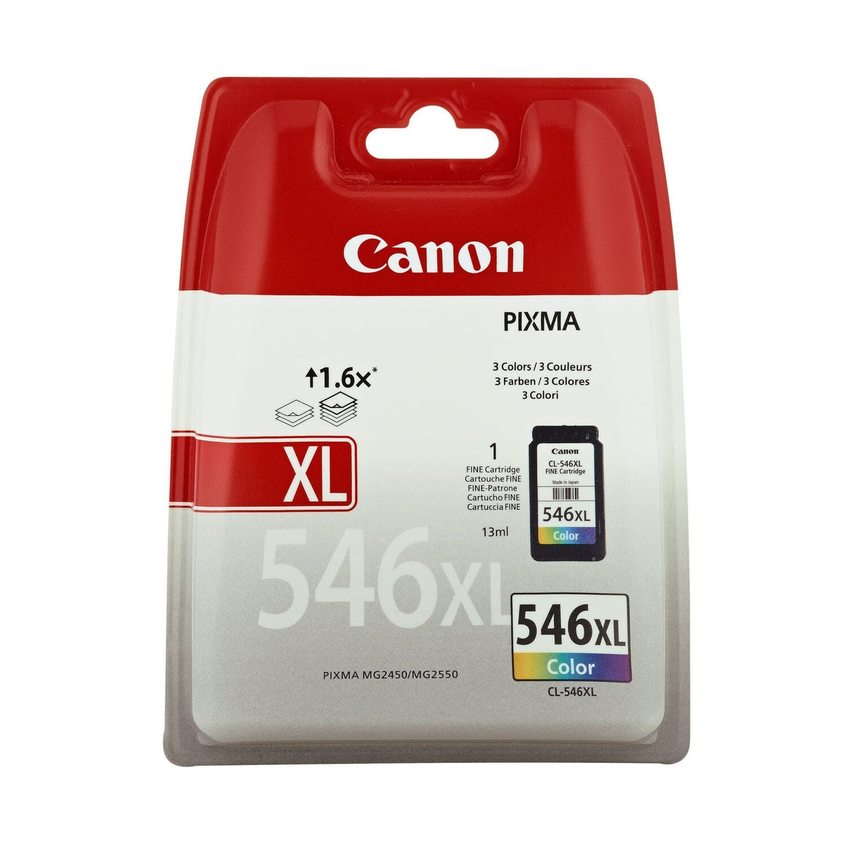 Canon Cartouche d'encre d'origine 3 couleurs CL-546 XL