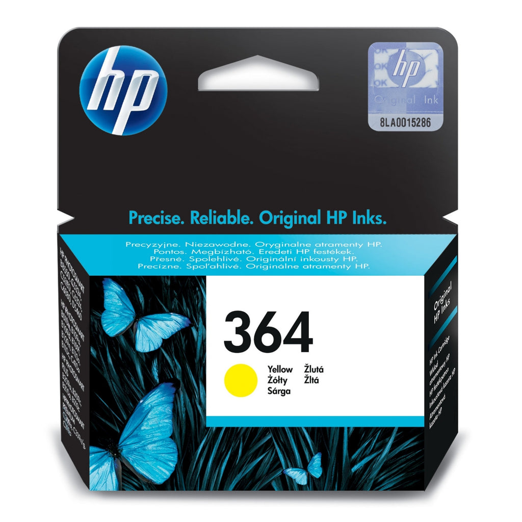 HP Cartouche d'encre d'origine jaune 364