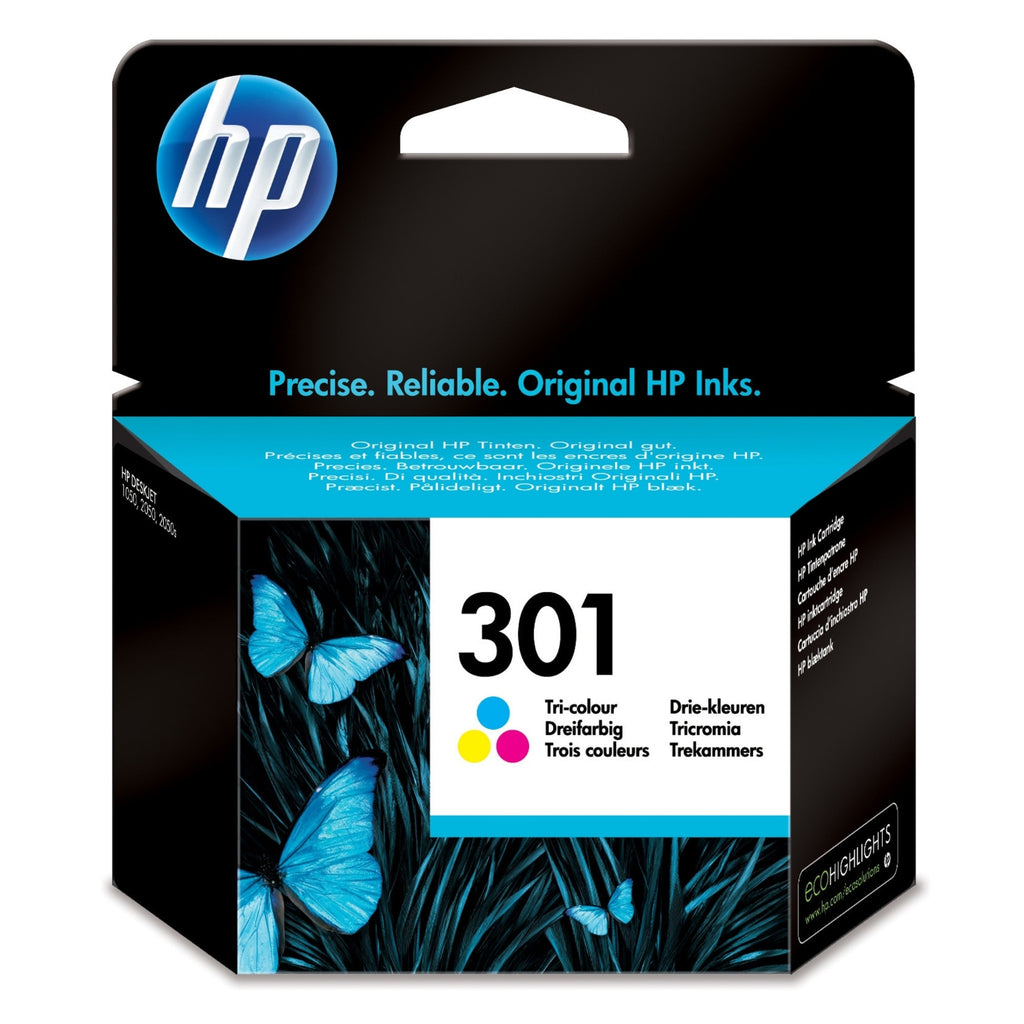 HP Cartouche d'encre d'origine 3 couleurs 301