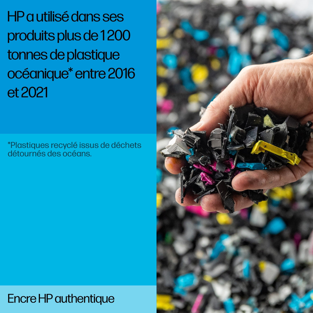 HP Cartouche d'encre d'origine 3 couleurs 62 XL
