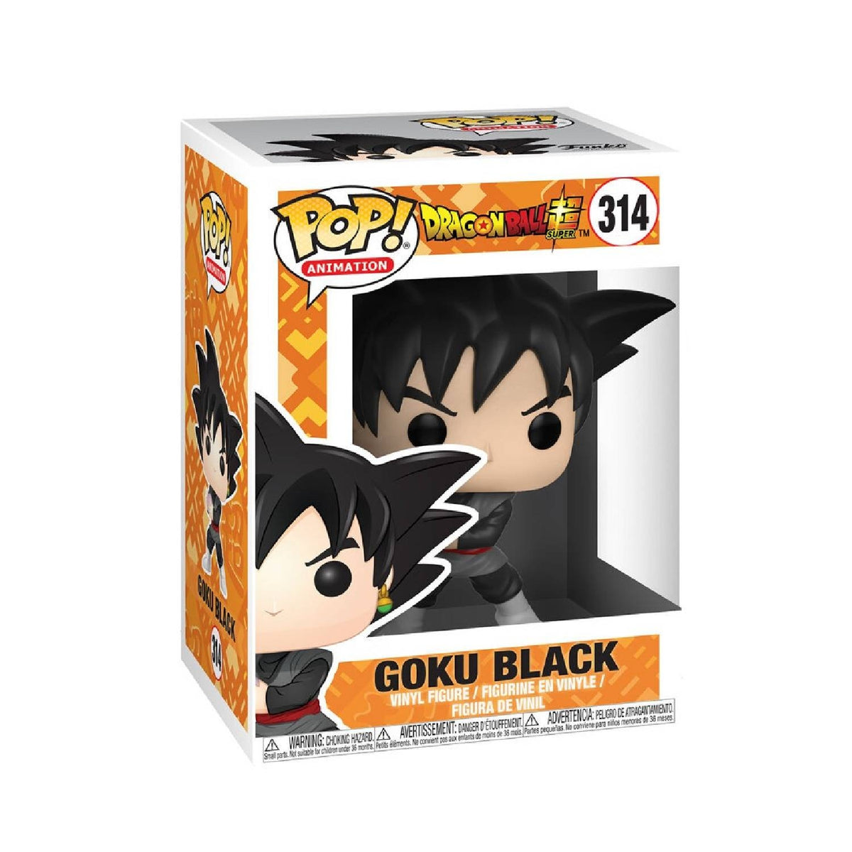 Funko Figurine POP! Dragon Ball Super - Goku noir - N° 314