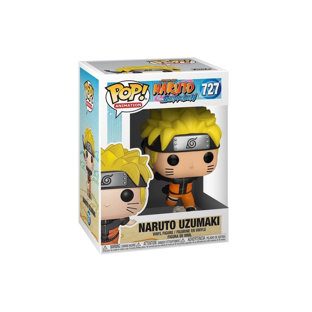 Funko Figurine POP! Naruto Shippuden - Naruto Uzumaki courant - N° 727