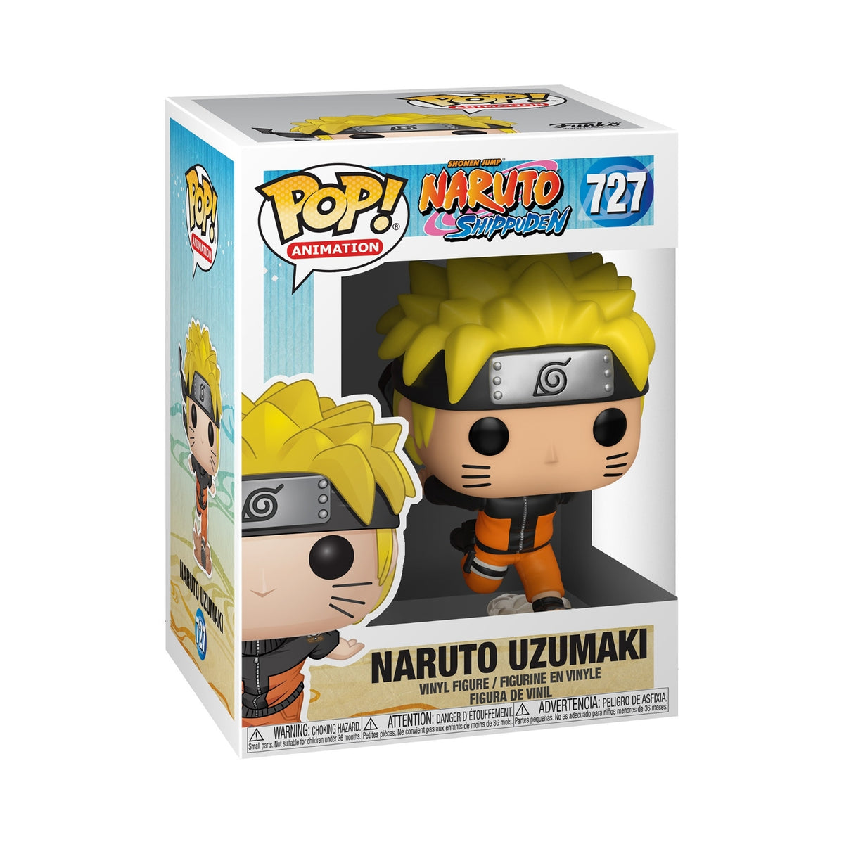 Funko Figurine POP! Naruto Shippuden - Naruto Uzumaki courant - N° 727