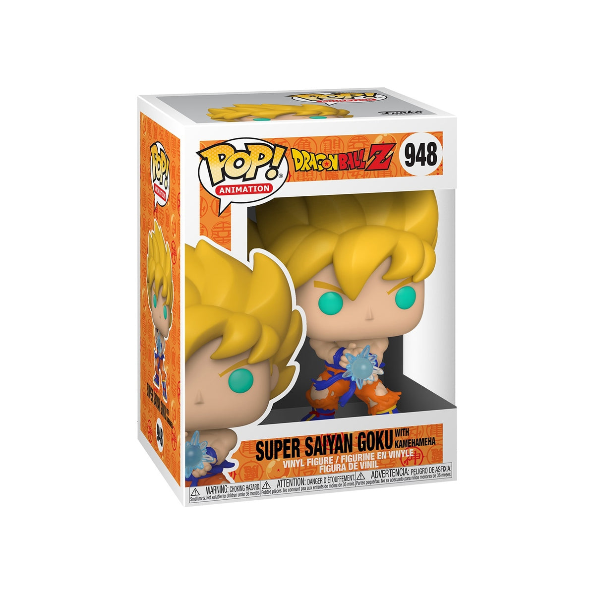 Funko Figurine POP! Dragon Ball Z - Goku avec Kamehameha - N° 948