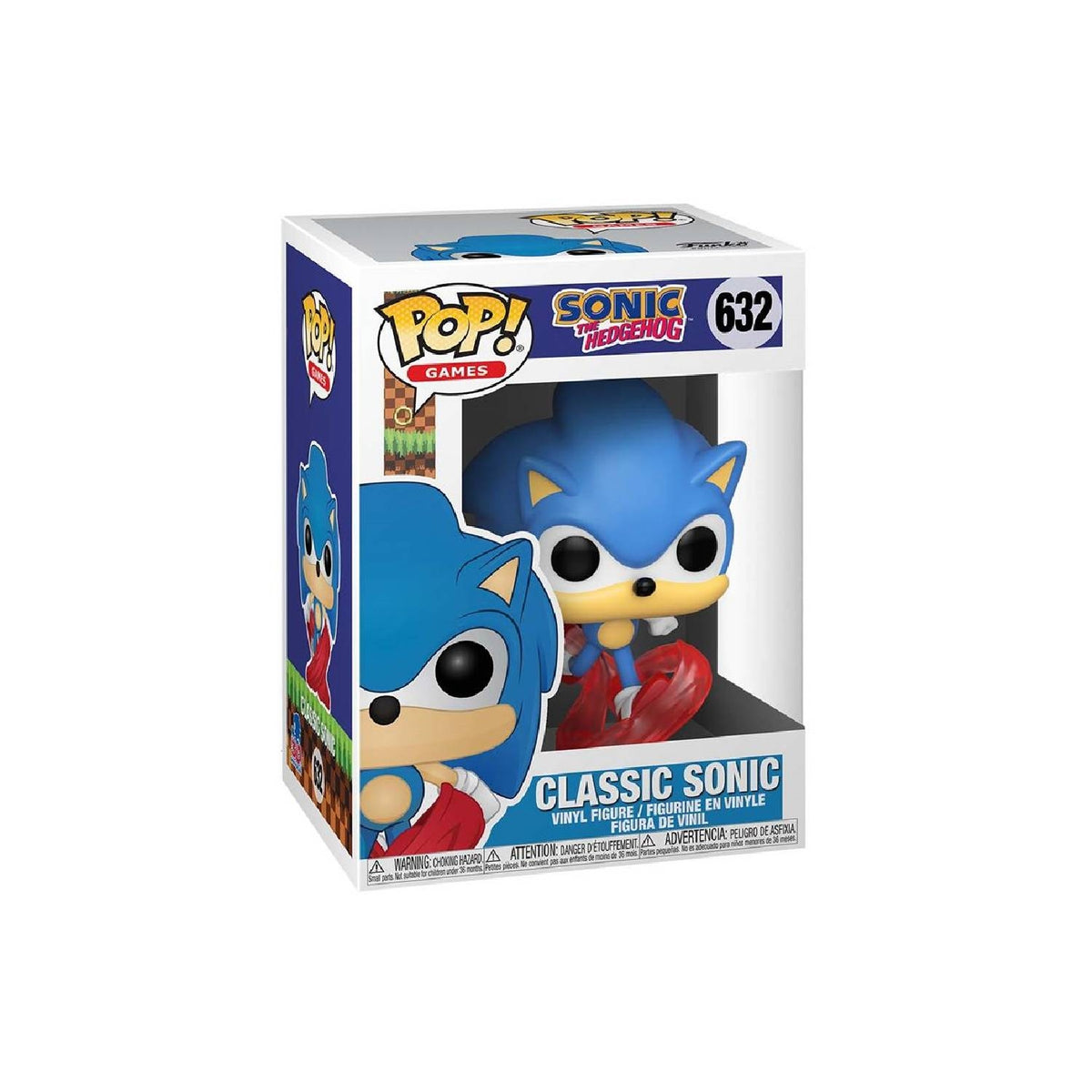 Funko Figurine POP! Sonic the Hedgehog - Classic Sonic - N° 632