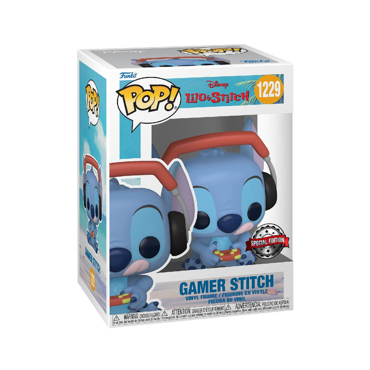 Funko Figurine POP! Lilo & Stitch - Gamer Stitch - N° 1229