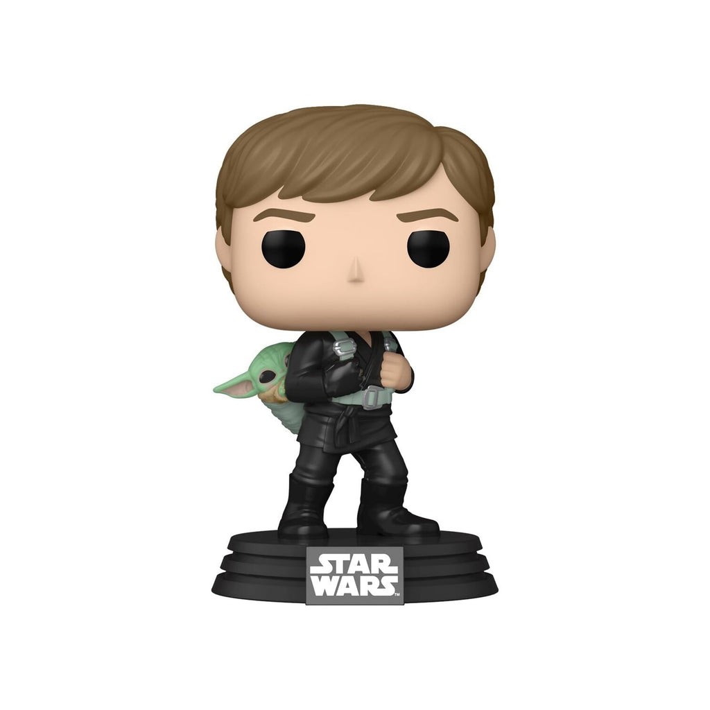 Funko Figurine POP! Star Wars - Luke Skywalker et Grogu - N°583
