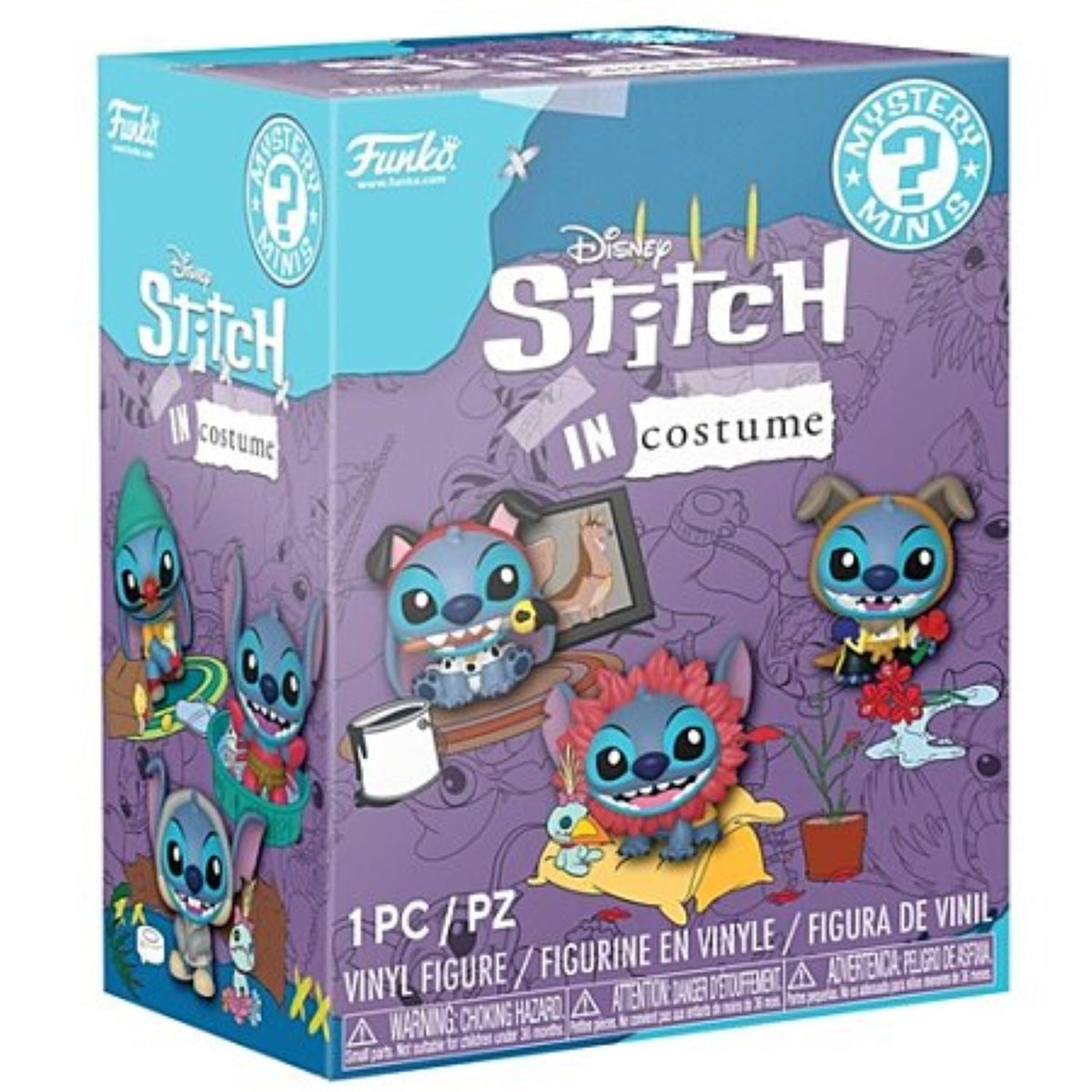 Funko Figurine Mystery Mini - Stitch en costume - modèle aléatoire