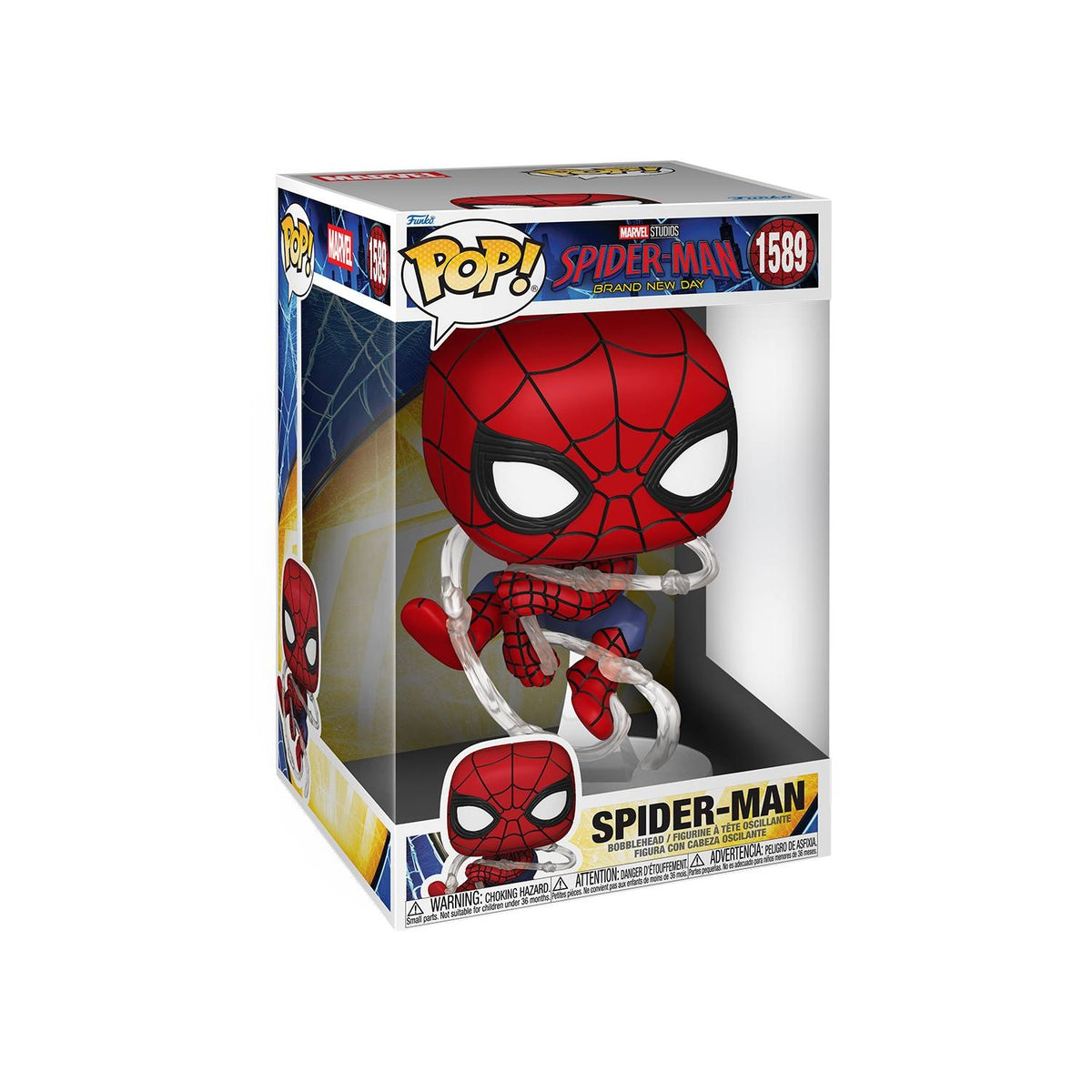 Funko Figurine POP! Jumbo - Spider-Man Brand New Day - Spider-Man - N° 1589