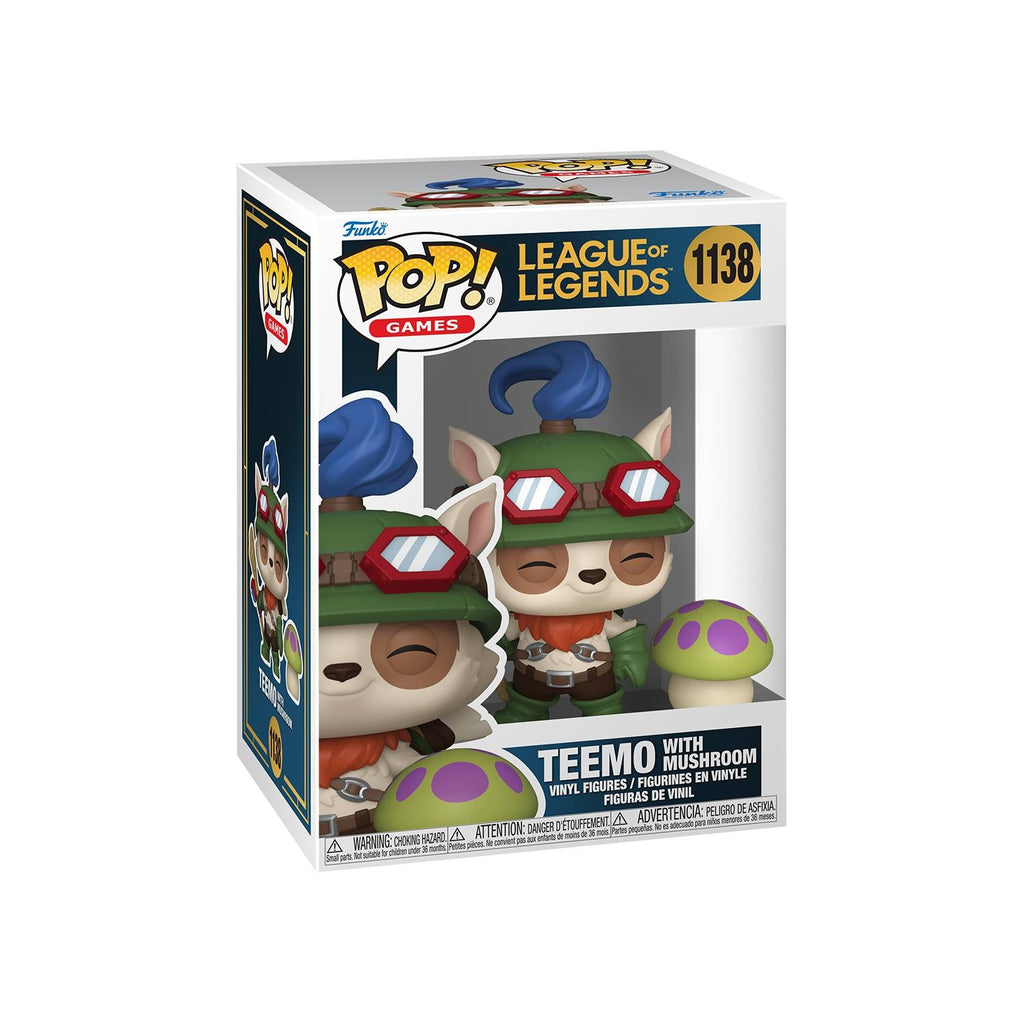 Funko Figurine POP! League of Legends - Teemo avec champignon - N° 1138