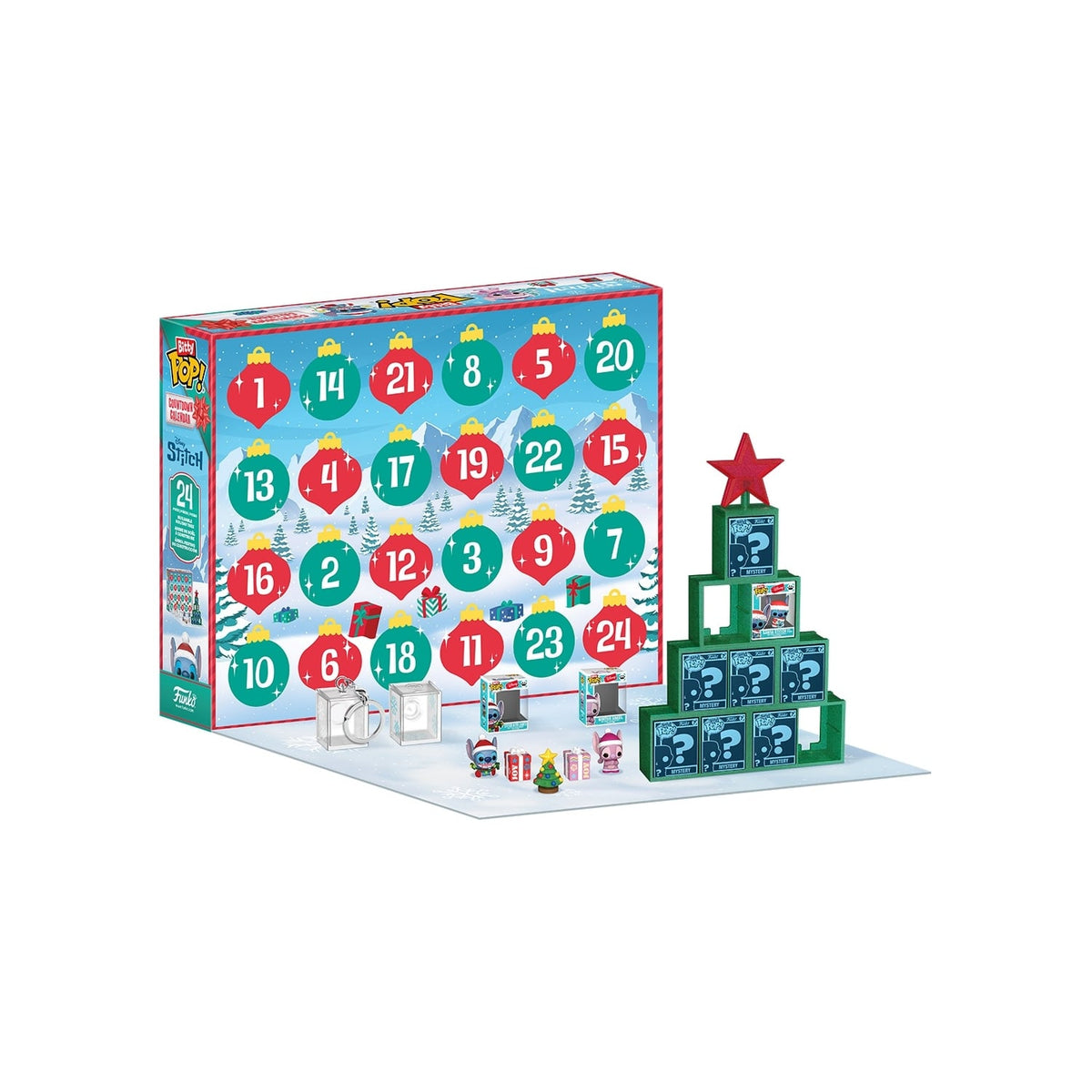 Funko Calendrier de l'Avent Bitty POP! Disney Stitch