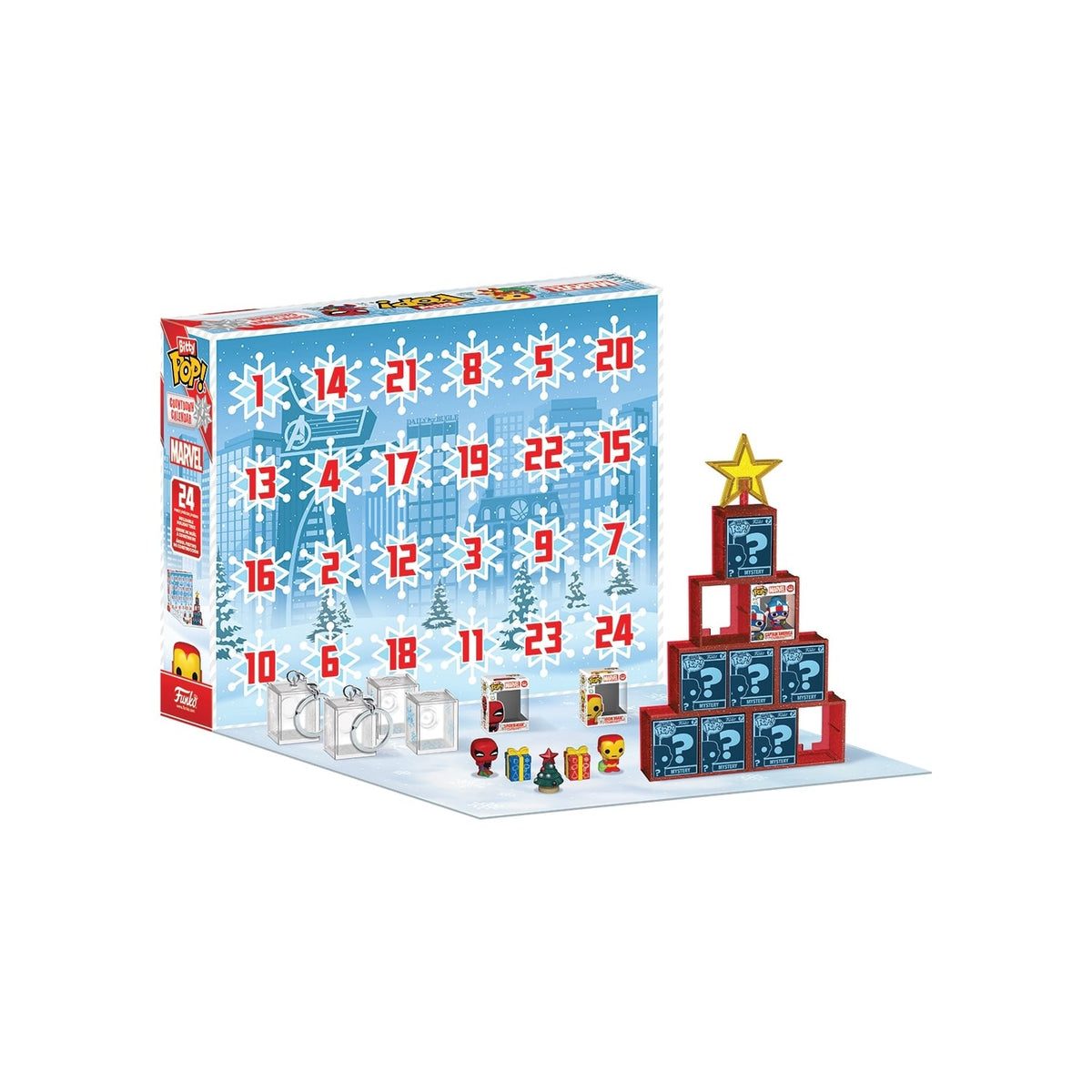 Funko Calendrier de l'Avent Bitty POP! Marvel