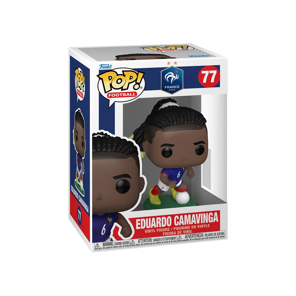 Funko Figurine POP! FFF - Eduardo Camavinga - N° 77