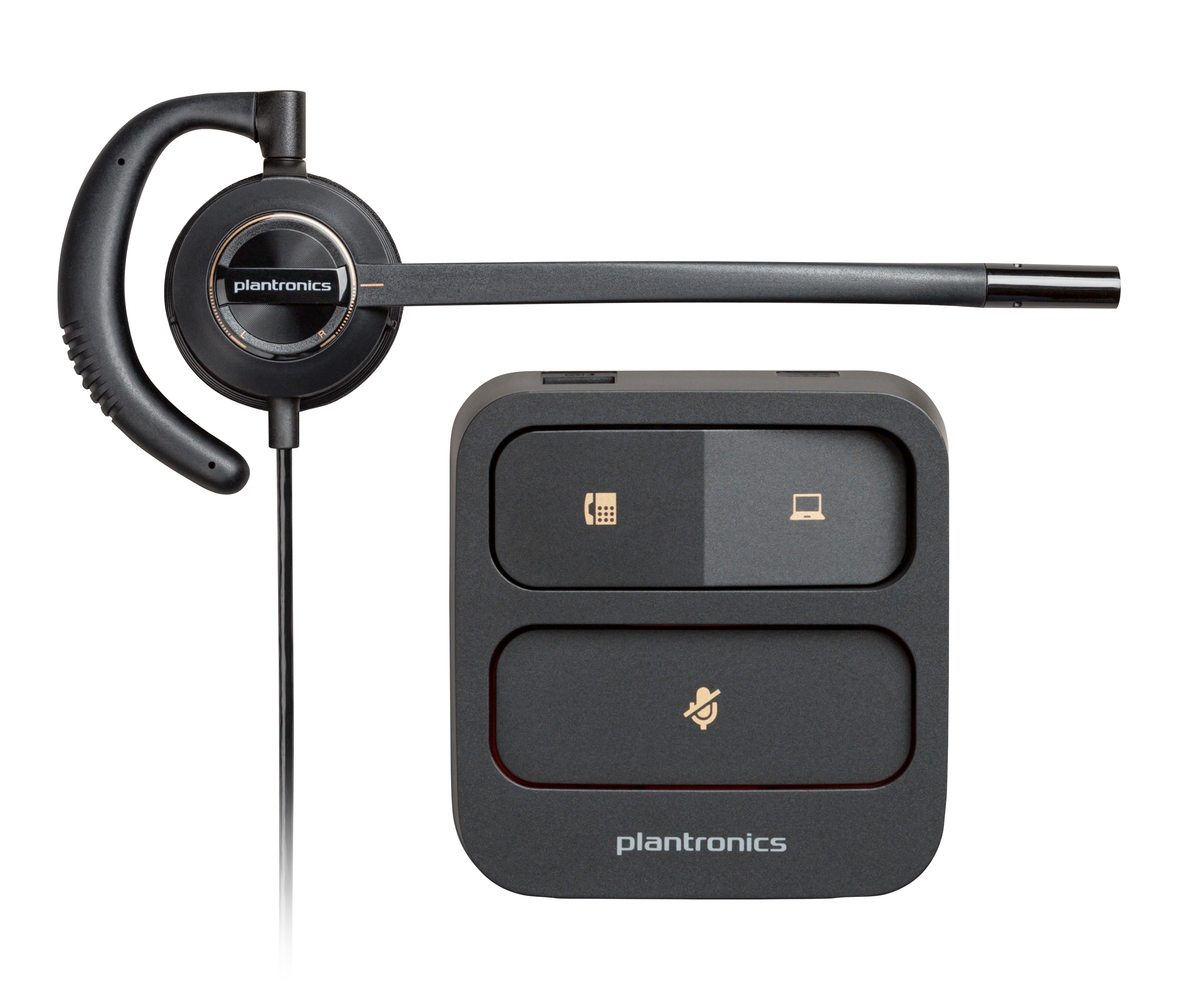 HP Poly Micro-casque Poly EncorePro 530D discret numérique avec fonction Quick Disconnect TAA