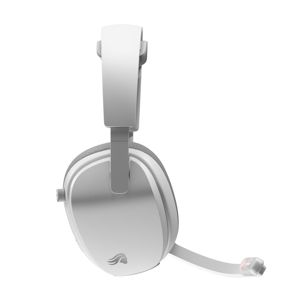Glorious Gaming GHS Wireless InfinitePlay Casque Sans fil Arceau Bluetooth Socle de chargement Blanc
