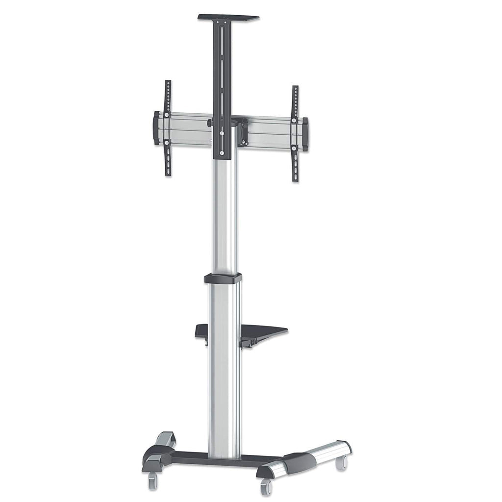 Manhattan 461245 Support pour Téléviseur 70 pouces (177,8 cm), Noir et Argent
