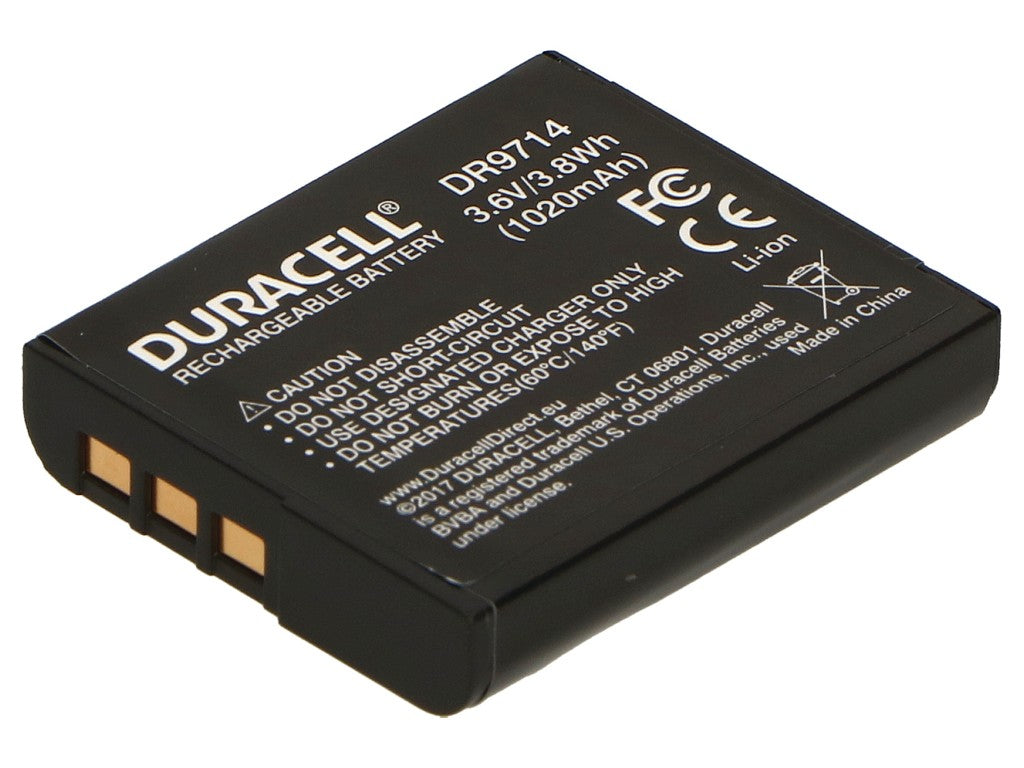 Duracell DR9714 batterie de caméra/caméscope Lithium-Ion (Li-Ion) 1020 mAh