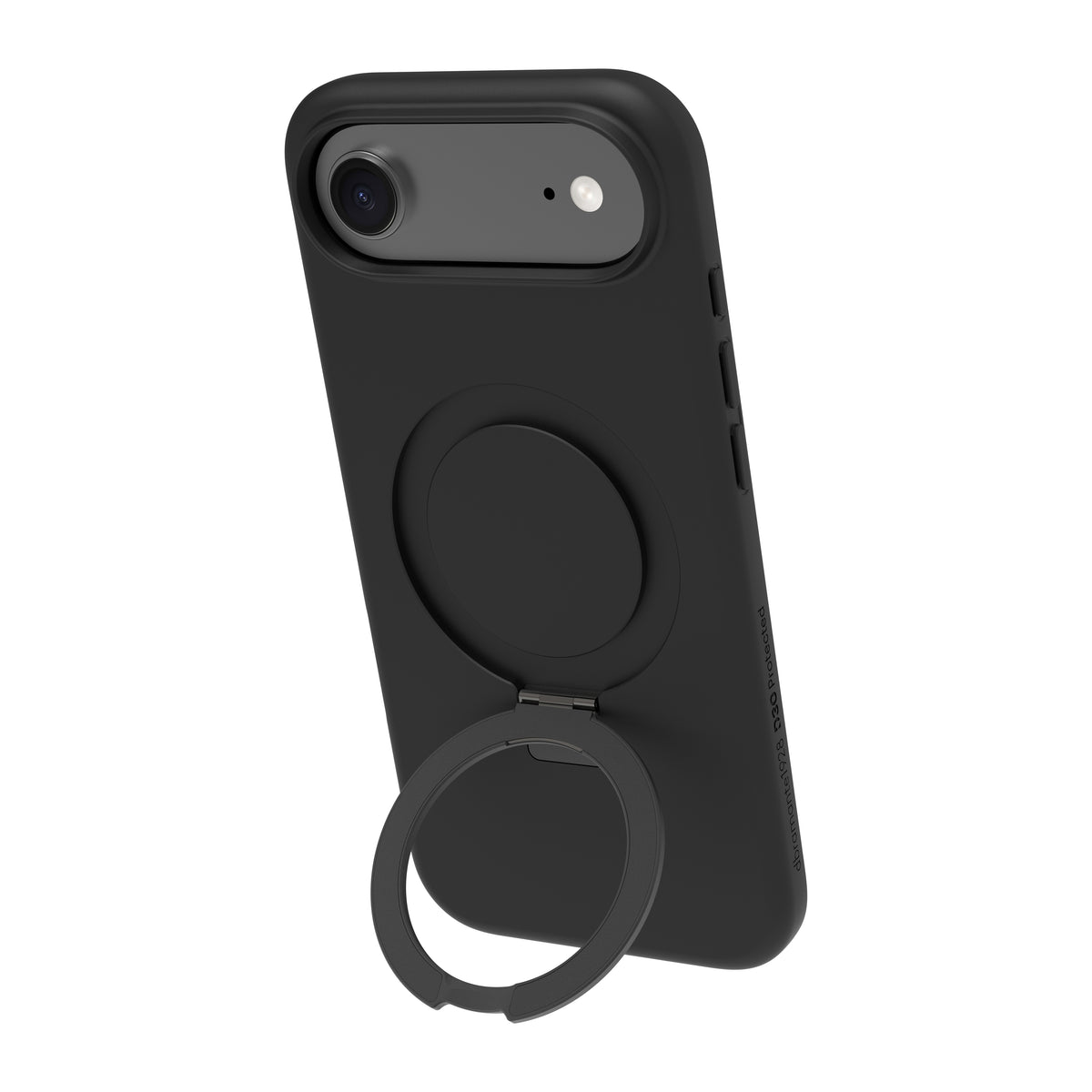 dbramante1928 Iceland Ultra D3O MS Kick Coque de Protection pour iPhone 17 Air, Noir