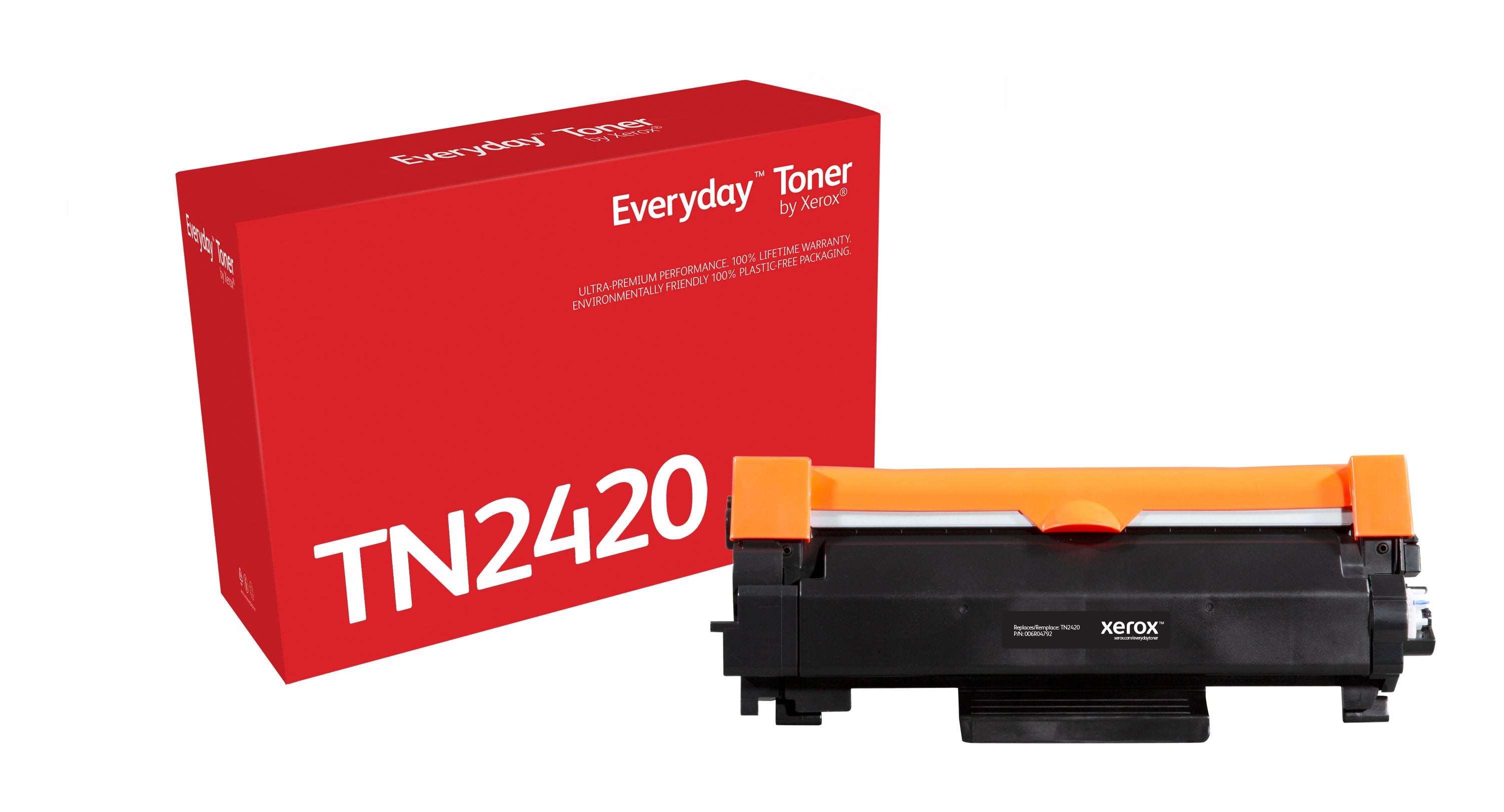 Toner Mono Everyday™ de Xerox compatible avec Brother TN2420, Grande capacité