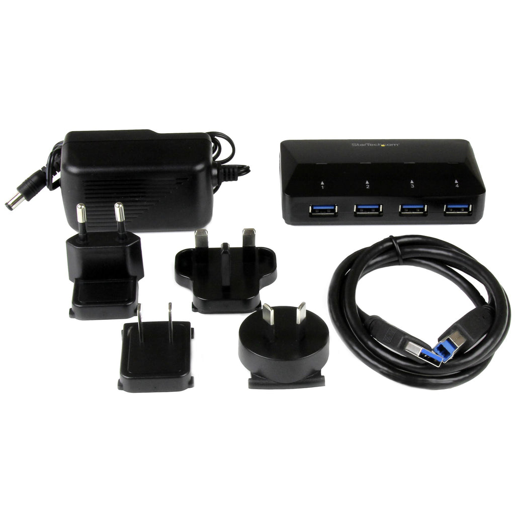 StarTech.com Hub USB 3.0 à 4 ports avec port de charge dédié 2,4 A - 5Gbps