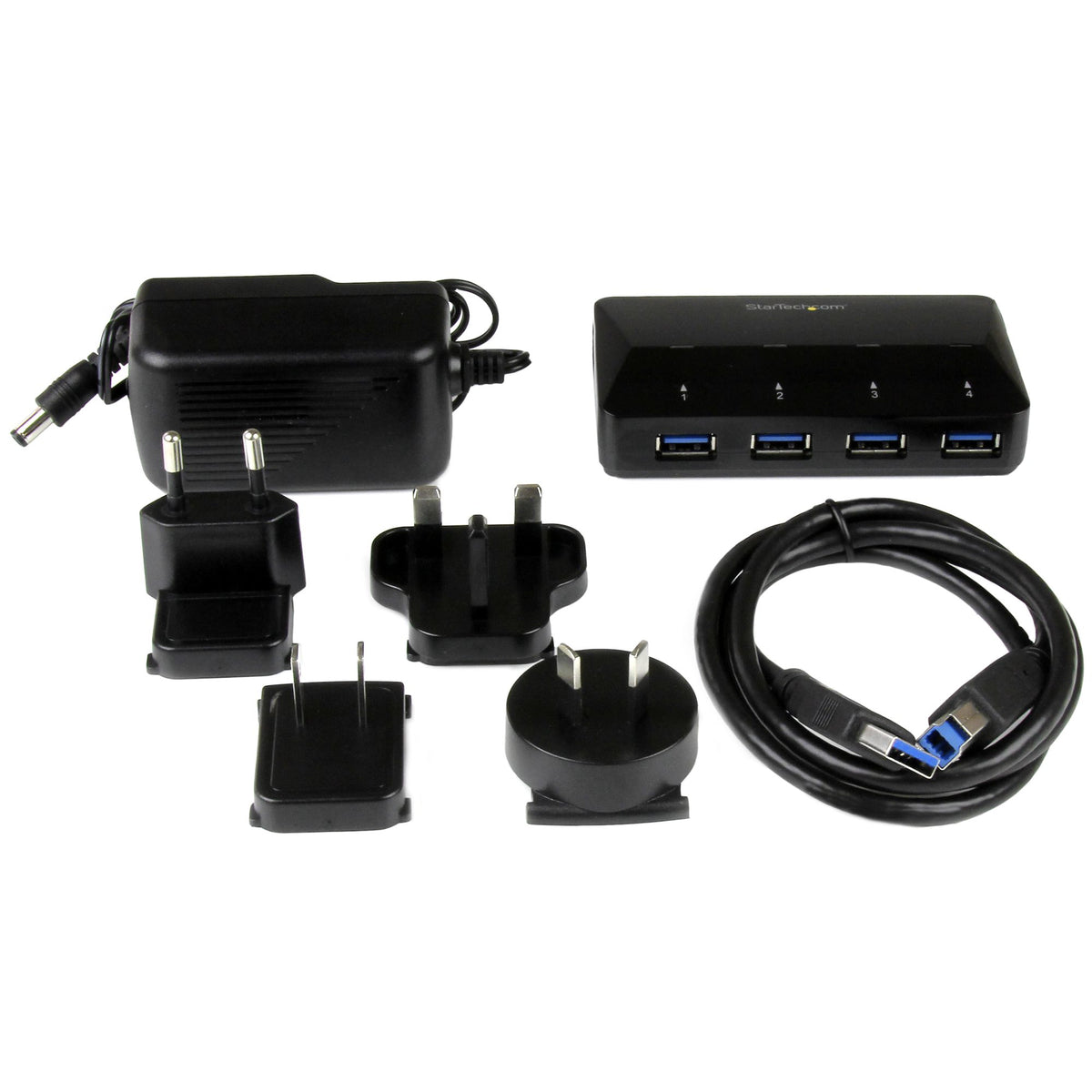 StarTech.com Hub USB 3.0 à 4 ports avec port de charge dédié 2,4 A - 5Gbps