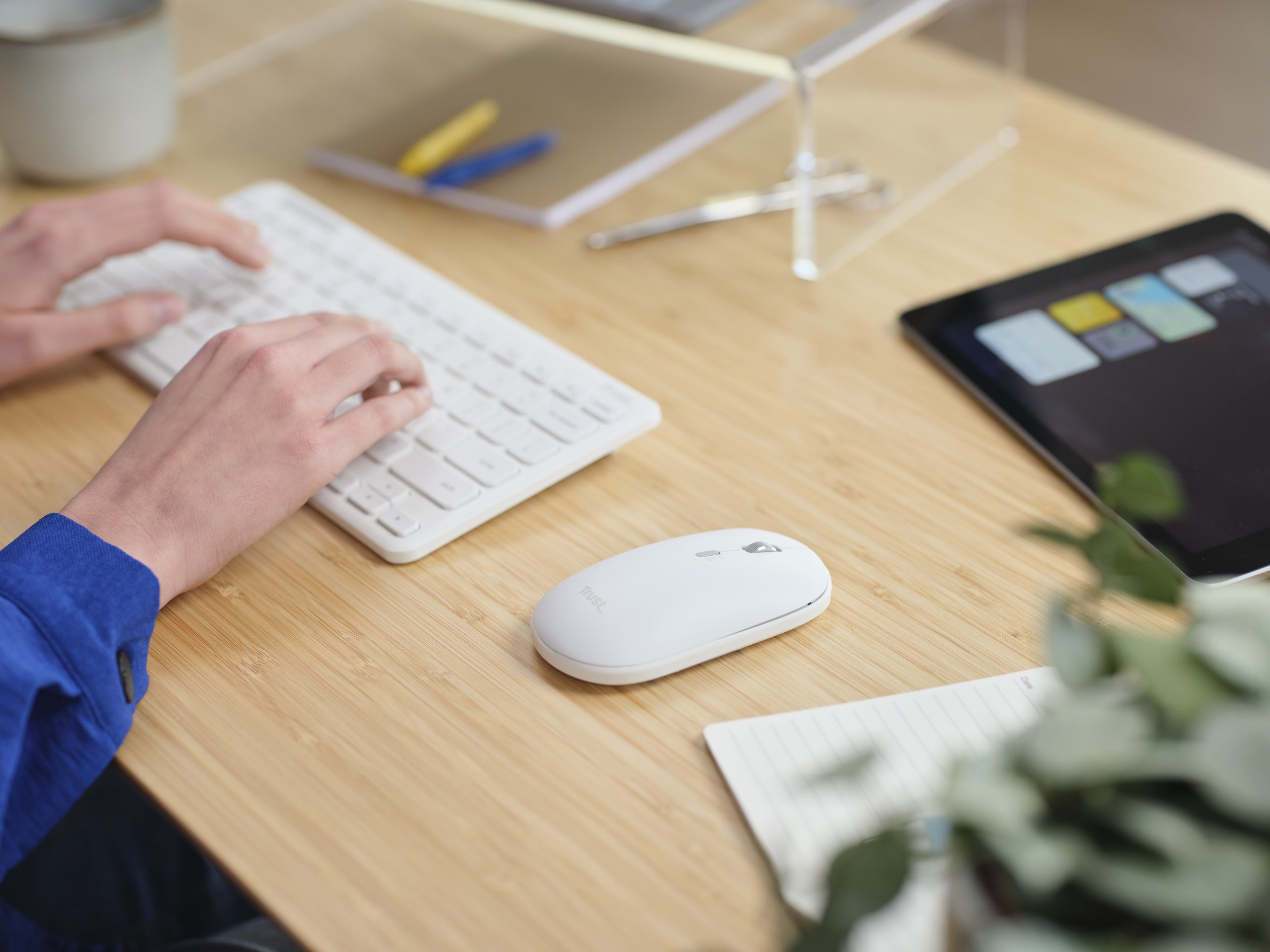 Trust Lyra Clavier et souris sans fil multi-appareils