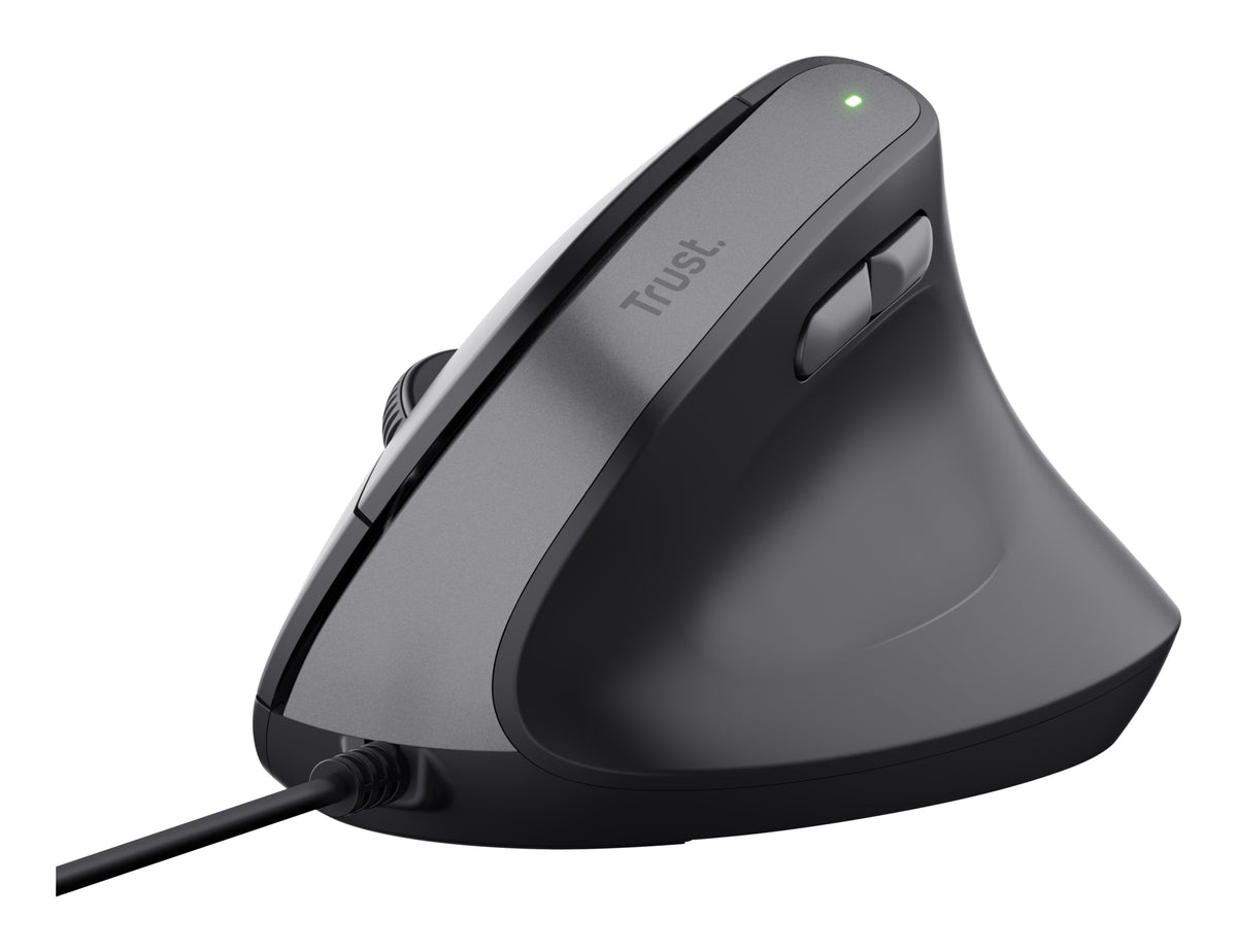 Trust Bayo II Souris Ergonomique pour Droitier, USB Type-A, 2400 DPI
