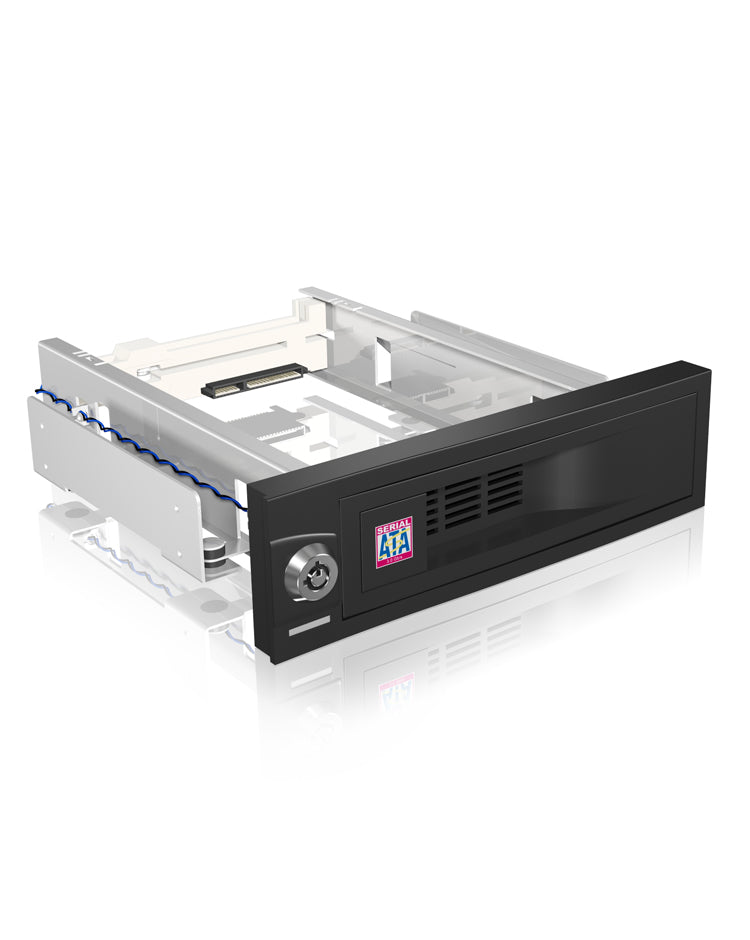 ICY BOX IB-168SK-B 13,3 cm (5.25") Panneau de support Noir - vue 4