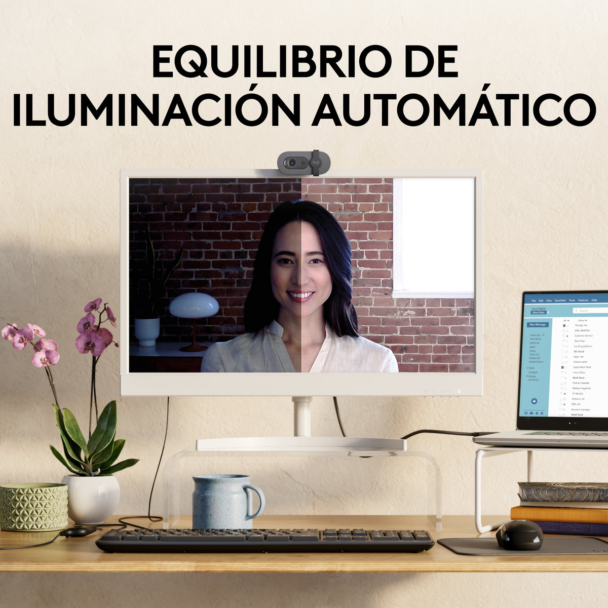 WEBCAM LOGITECH BRIO 100 FULL HD GRAPHIT