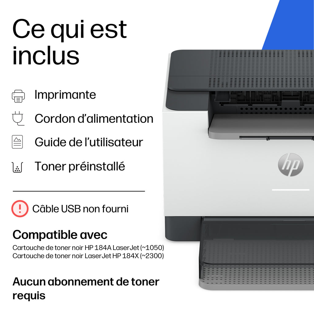 HP LaserJet M223dw Noir et blanc Imprimante